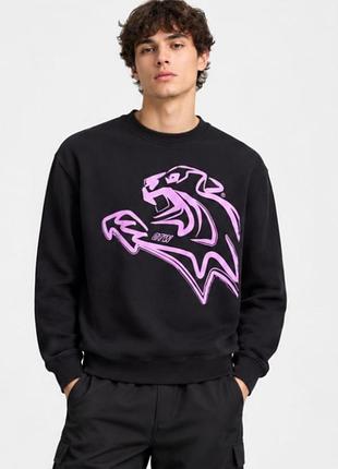 Тёплый свитшот,кофта  puma lamelo ball melo x hive
