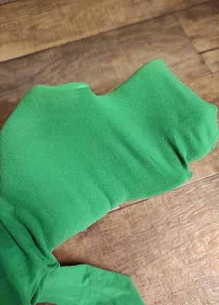 Колготки дитячі капрон зелені💚 4