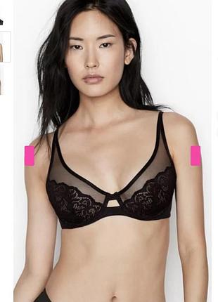 Victoria's secret luxe lingerie изумительный бюстгальтер (85d) мягкая чашка