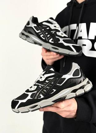 Чоловічі кросівки  asics gel-nyc black grey