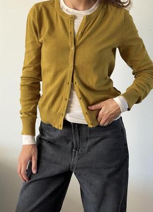 Бавовняний кардиган h&m 2