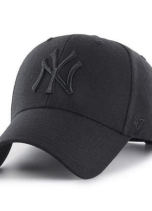 Бейсболка чоловіча 47 brand mvp ny yankees snapback b-mvpsp17wbp-bkb