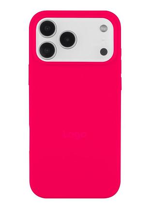 Чохол silicone case full size (aa) для iphone 18 pro max 38.shiny pink