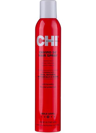Лак для волос гибкой фиксации natural hold hair spray enviro 54 chi, 284 г