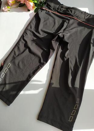 Черные спортивные капри crivit, m 40/42