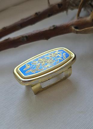 Вінтажний тримач для губної помади з дзеркальцем