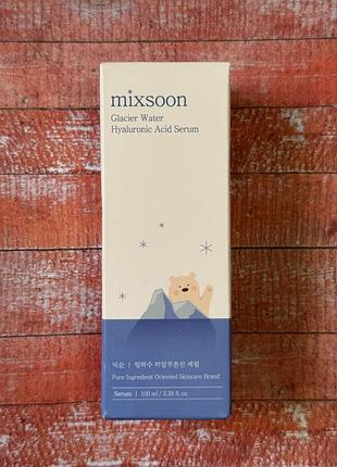 Зволожувальна сироватка з гіалуроновою кислотою mixsoon glacier water hyaluronic acid serum 100 мл