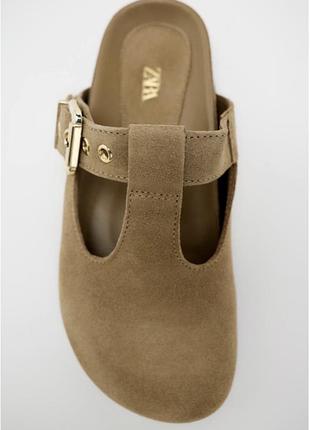 Туфлі клоги zara 2