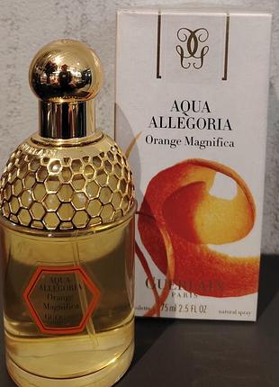 Guerlain aqua allegoria orange magnifica туалетна вода 75 мл