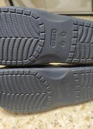 Шлепанцы crocs m7 w9 5