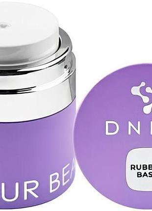 База для гель-лака rubber base new formula dnka, 30 мл