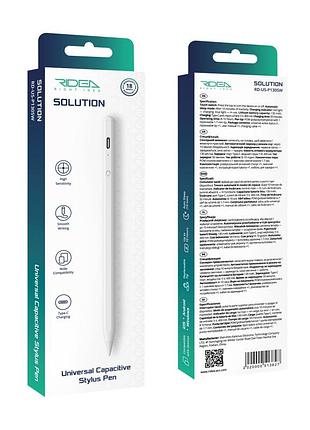 Стилус ridea solution universal capacitive stylus pen белый 2