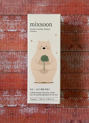 Есенція для обличчя з центелою mixsoon soondy centella asiatica essence 100 мл