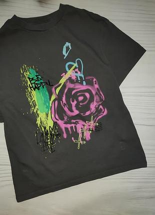 Футболка некст с ярким рисунком