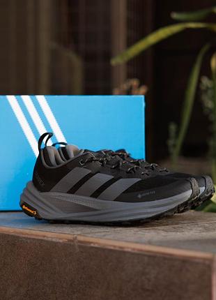 Чоловічі кросівки adidas terrex freehiker 3 low gore-tex black grey🩶