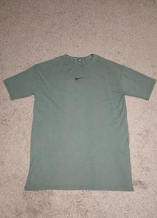 Платье-футболка nike (туника с карманами)