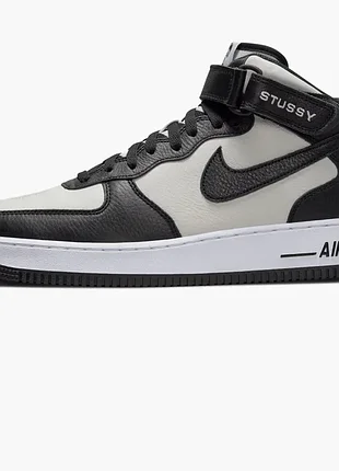 Кроссовки nike air&stussy (40 p.) оригинал! кожа!