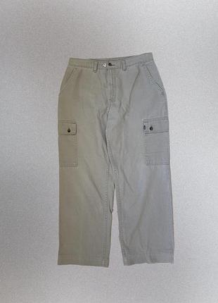 Вінтажні штани карго levi's black tab / made in canada / vintage y2k cargo pants