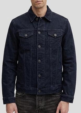 Легка чоловіча джинсова куртка allsaints s