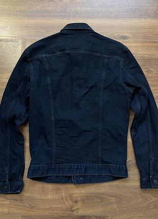 Легка чоловіча джинсова куртка allsaints s 3