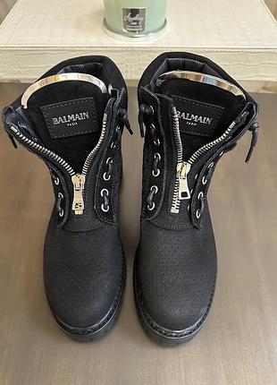 Женские ботинки balmain. 4
