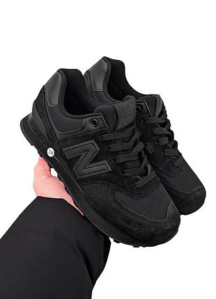 Жіночі кросівки new balance 574 чорні