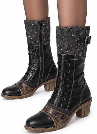 Комбинированные ботинки marc nature р.38 германия