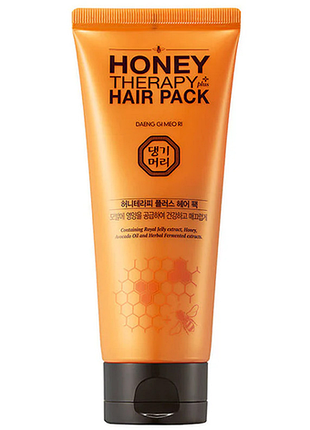 Маска интенсивная медовая для восстановления волос honey therapy plus daeng gi meo ri, 150 мл