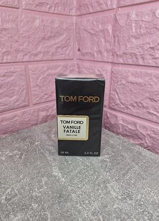 Тестер tom ford vanille fatale 58 ml (оаэ) / унисекс аромат
