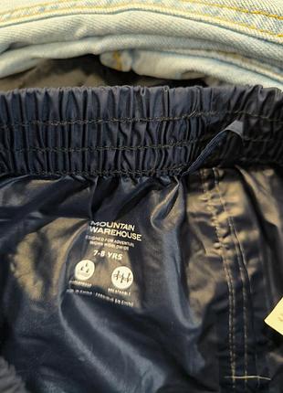 Штани непромокні mountain warehouse 7-8 років 5