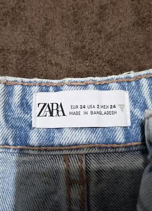 Джинси zara xxs-xs 2