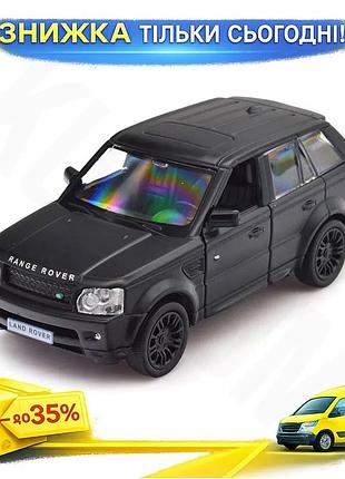 Ku автомодель land rover range rover sport черная металлический корпус масштаб 1:32 игрушечная машинк uni2l_k