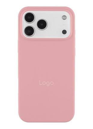 Чохол silicone case full size (aa) для iphone 18 pro max 06.light pink