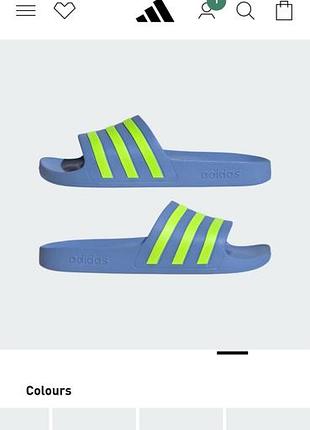 Adidas шльопанці 38р шльоки