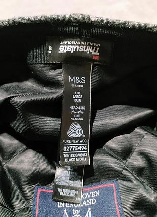 Marks and spencer (l-xl) m&s moon flat cap кепка 9