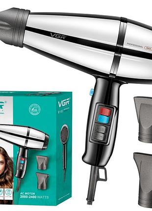 Фен для сушки волос 2400w v-466 vgr 2