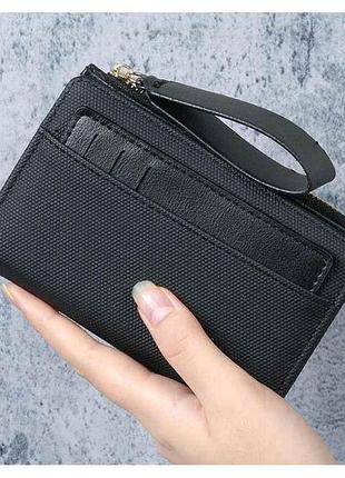 Кошелек женский 11*9*2см uy641-5 черный экокожа тм китай