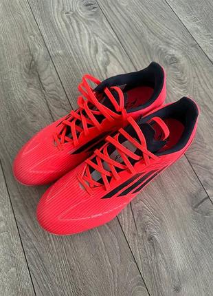 Футбольні бутси adidas f50 league firm/multi-ground cleats pink ie0602