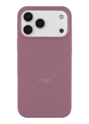 Чохол silicone case full size (aa) appleiphone18 pro панель-накладка для телефону айфон 18 pro blackcurrant