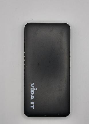 🔋 повербанк vida it 10000 mah 2.1a 2x usb + type-c micro-usb (уцінка, потертості нема упаковки,)
