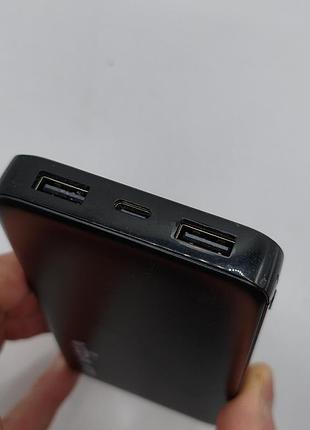 🔋 повербанк vida it 10000 mah 2.1a 2x usb + type-c micro-usb (уценка, потертости нет упаковки,) 3
