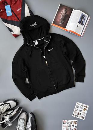 Zip hoodie nike x supreme siyah black демі