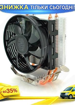 Ku кулер процесорний cooler universal fit master hyper t20 для intel та amd охолодження процесора вент uni2l_k