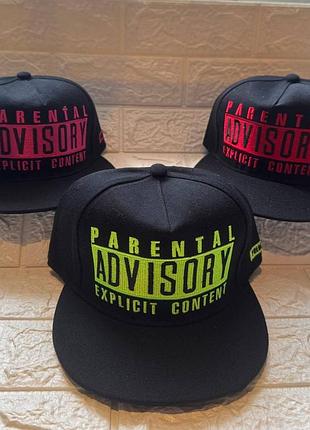 Нові кепки снепбеки monster energy ny parental advisory опт / набір 2