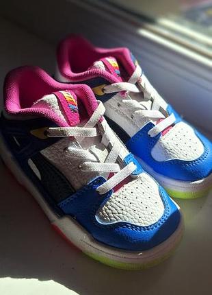76: яркие детские кроссовки для девочки / кроссовки puma