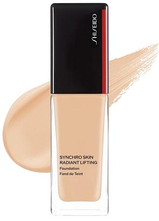 Тональний крем основа shiseido synchro skin radiant lifting foundation spf30 відтінок 160 shell
