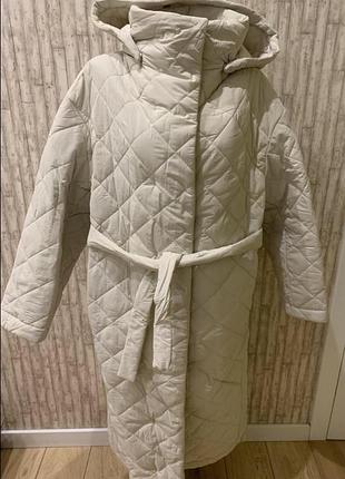 Стьогане пальто zara