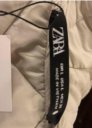 Стьогане пальто zara 5