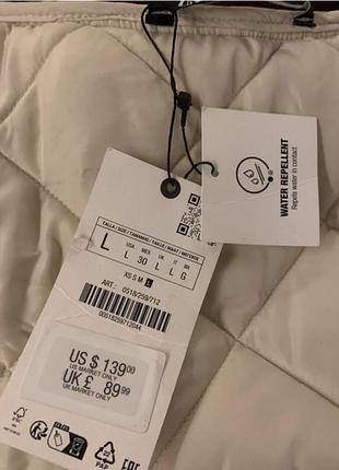 Стьогане пальто zara 6
