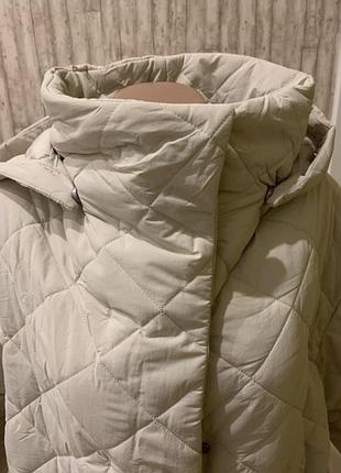 Стьогане пальто zara 8
